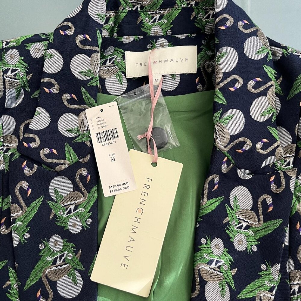 Jacquard Anthropologie Blazer - Picture 4 of 4